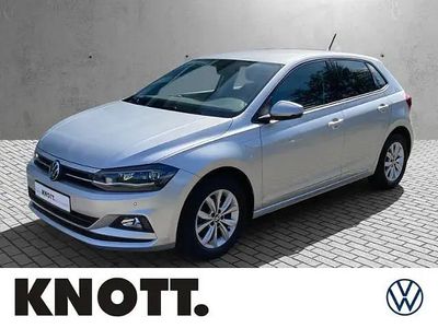 Gebraucht VW Polo Highline 95 PS (69 kW) 2021 Silber Kleinwagen