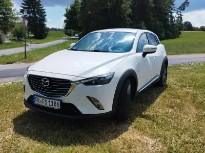 Gebraucht Mazda CX-3 Sports-Line 105 PS (77 kW) 2017 Weiß SUV