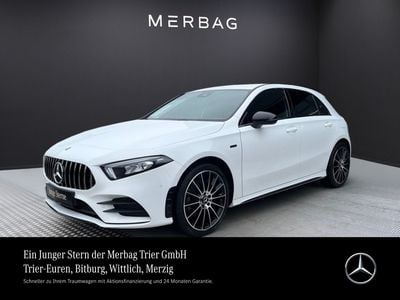 Gebraucht Mercedes A250 AMG line 160 PS (117 kW) 2021 Weiß Limousine