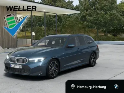 Gebraucht BMW 330e M Sport 292 PS (214 kW) 2025 Arctic race blue (blau) Kombi
