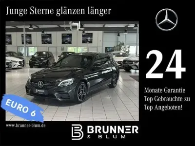 Gebraucht Mercedes C400 AMG 333 PS (244 kW) 2020 Lack graphitgrau Kombi