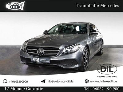 Gebraucht Mercedes E300 Night 245 PS (180 kW) 2019 Selenitgrau Limousine