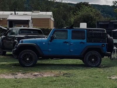 Second-hand Jeep Wrangler Rubicon 284 CP (208 kW) 2016 Albastru SUV