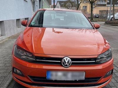 Gebraucht VW Polo Highline 116 PS (85 kW) 2017 Orange Kleinwagen