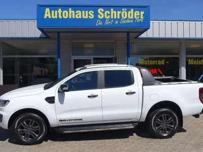 Brugt Ford Ranger Wildtrack 212 HK (155 kW) 2021 Hvid Pickup / Ladvogn