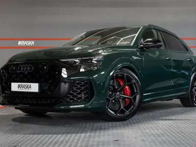 Neu Audi RS Q8 Performance 640 PS (470 kW) 2025 Individuallackierungen audi exclusive goodwoodgrün SUV