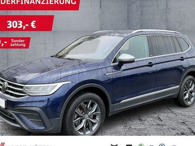 Gebraucht VW Tiguan Allspace Move 200 PS (147 kW) 2023 Blau SUV