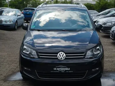 Gebraucht VW Sharan Sound 184 PS (135 kW) 2018 Schwarz Van / Kleinbus