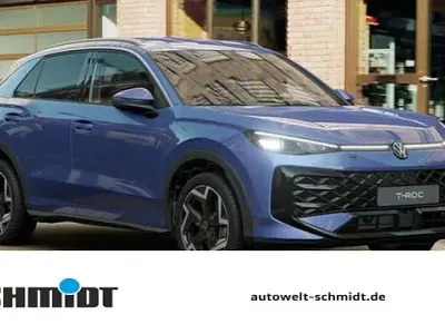 Neu VW T-Roc R-line 150 PS (110 kW) 2026 Celestial blue metallic SUV