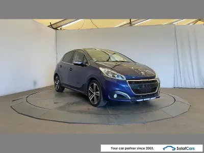 Gebraucht Peugeot 208 GT-line 110 PS (80 kW) 2015 Blau Kleinwagen