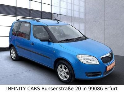 Gebraucht Skoda Roomster Plus Edition 69 PS (50 kW) 2009 Blau Van / Kleinbus