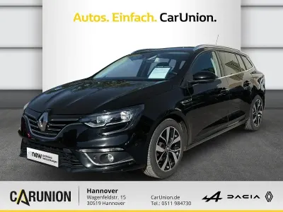 Gebraucht Renault Mégane GrandTour Bose Edition 140 PS (102 kW) 2020 Blackpearlschwarz Kombi