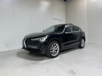 Gebraucht Alfa Romeo Stelvio 280 PS (205 kW) 2017 Schwarz SUV