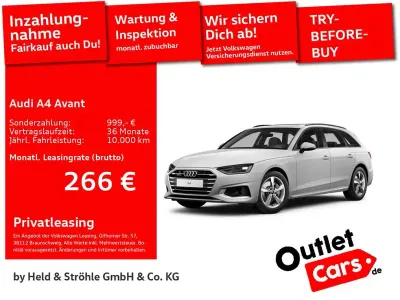 Gebraucht Audi A4 Advanced Plus 204 PS (150 kW) 2023 Arkonaweiß Kombi
