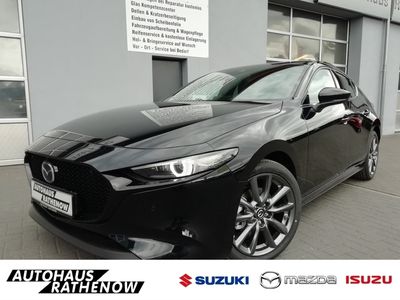 gebraucht Mazda 3 EXCLUSIVE-LINE MODELL 2024 DESIGN+DRIVERASSISTANCE PAKET SKYACTIV-G 2.0 M-Hybri