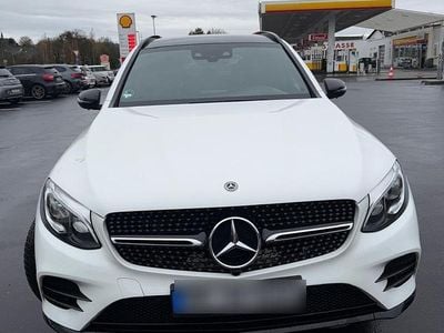 Gebraucht Mercedes GLC250 AMG line 204 PS (150 kW) 2017 Weiß SUV