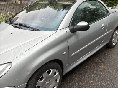 Gebraucht Peugeot 206 CC Platinum 109 PS (80 kW) 2004 Silber Cabrio