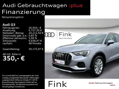 Gebraucht Audi Q3 Ambiente 150 PS (110 kW) 2022 Florettsilber metallic SUV