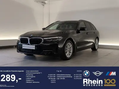Gebraucht BMW 520 Sport Line 190 PS (139 kW) 2022 Schwarz Kombi