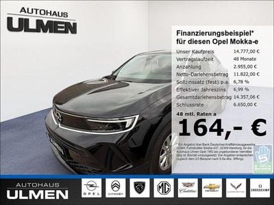 Gebraucht Opel Mokka-e Edition 100 kW (136 PS) 2022 Schwarz SUV