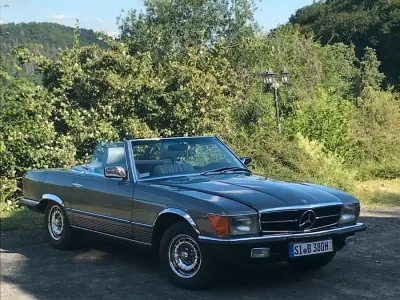 Gebraucht Mercedes SL380 165 PS (121 kW) 1985 Grau Cabrio