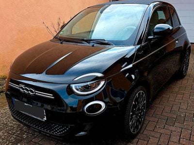 Gebraucht Fiat 500e La Prima 86 kW (118 PS) 2021 Schwarz Cabrio