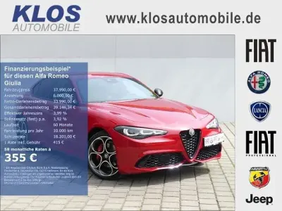 Brugt Alfa Romeo Giulia Competizione 280 HK (205 kW) 2023 Rød Sedan