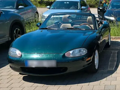 Gebraucht Mazda MX5 140 PS (102 kW) 1999 Grün Cabrio