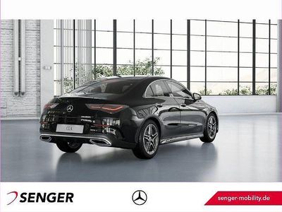 Gebraucht Mercedes CLA200 AMG 163 PS (119 kW) 2025 Unilack nachtschwarz Coupé