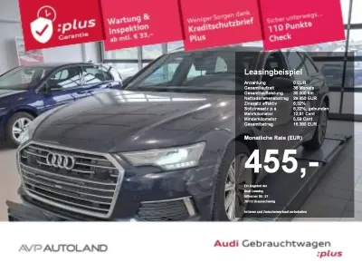 Gebraucht Audi A6 Design 204 PS (150 kW) 2021 Firmamentblau Kombi