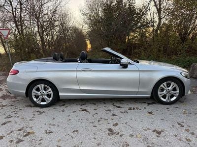 Gebraucht Mercedes C220 170 PS (125 kW) 2017 Iridiumsilber Cabrio