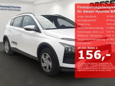Gebraucht Hyundai Bayon Select 101 PS (74 kW) 2025 Weiss SUV