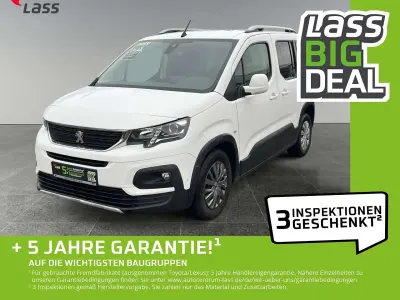 Gebraucht Peugeot Rifter Allure 102 PS (75 kW) 2019 Lack weiss banquise/typ aussen Van / Kleinbus