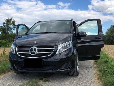 Gebraucht Mercedes V220 Avantgarde Edition 163 PS (119 kW) 2018 Schwarz Van / Kleinbus