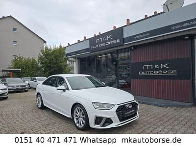 Weiß Gebraucht 2022 Audi A4 S-Line Limousine | 26.900 € (Fairer Preis)