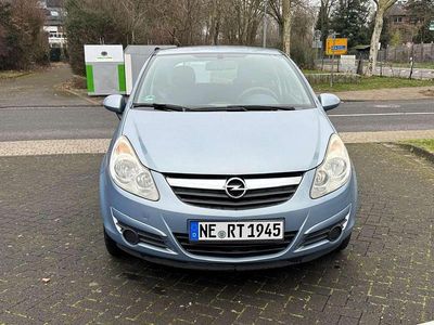 Gebraucht Opel Corsa 60 PS (44 kW) 2009 Blau Kleinwagen