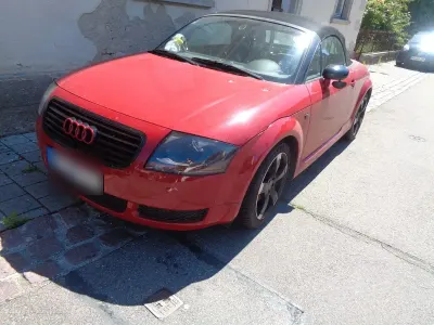 Gebraucht Audi TT Roadster Sport 179 PS (131 kW) 2002 Rot Cabrio