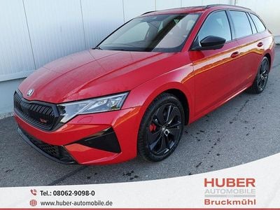 Ny Skoda Octavia RS 265 HK (194 kW) 2025 Rød Stationcar