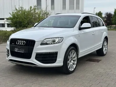 Gebraucht Audi Q7 S-line plus 245 PS (180 kW) 2014 Gletscherweiß metallic SUV