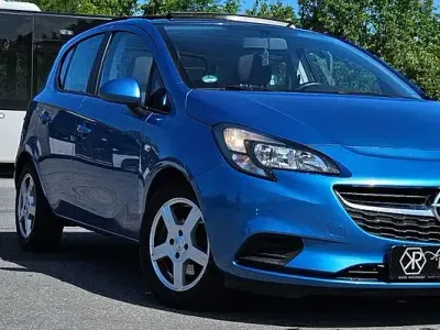 Gebraucht Opel Corsa Edition 101 PS (74 kW) 2015 Blau Kleinwagen