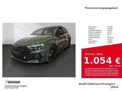 Gebraucht Audi RS3 Sportback Ambiente 400 PS (294 kW) 2025 Grün Kleinwagen