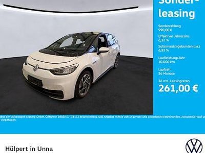 Usata VW ID.3 Pro Performance 150 kW (204 CV) 2021 Bianco Utilitaria