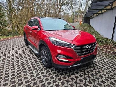 Gebraucht Hyundai Tucson Premium 177 PS (130 kW) 2017 Rot SUV