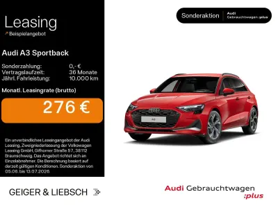 Gebraucht Audi A3 S-Line 204 PS (150 kW) 2025 Progressivrot metallic Limousine