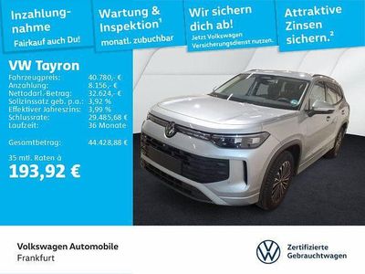 Gebraucht VW Tayron Life 193 PS (141 kW) 2025 Silber SUV