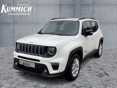 Alpine white (weiß) Gebraucht 2024 Jeep Renegade Limited SUV | 27.790 € (Teuer)