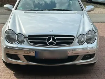 Gebraucht Mercedes CLK280 231 PS (169 kW) 2008 Silber Coupé