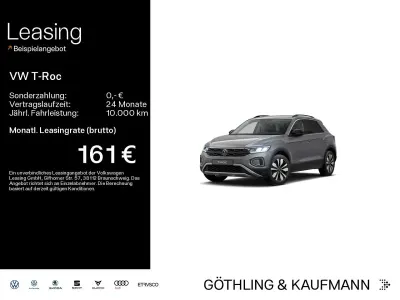 Gebraucht VW T-Roc Goal 116 PS (85 kW) 2025 Indiumgrau metallic SUV