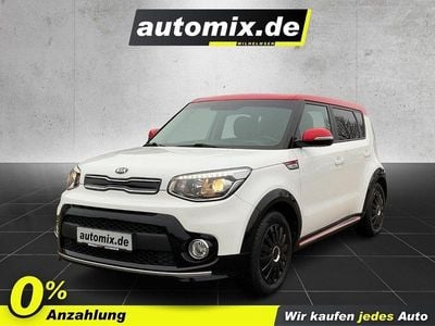 (ah1) schneeweiss & infernorot Gebraucht 2018 Kia Soul DREAM-TEAM Edition SUV | 14.400 € (Etwas zu teuer)