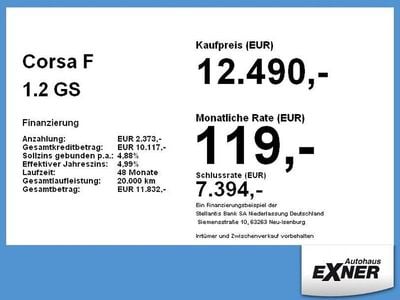 Grau Gebraucht 2023 Opel Corsa | 12.490 € (Guter Preis)